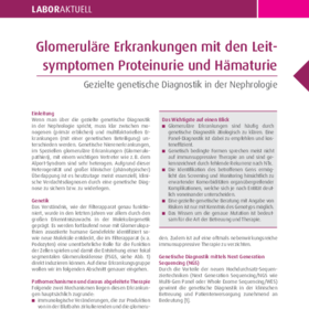 Glomeruläre Erkrankungen